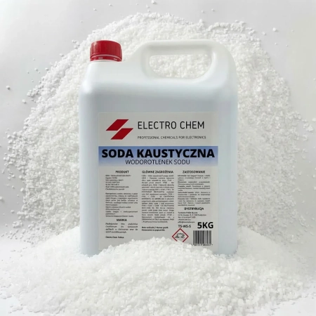 Soda Kaustyczna - Wodorotlenek Sodu - 5kg